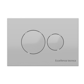 Button <b>Eccellenza tecnica</b> Round Matt Grey   (152.7.311.088)-0