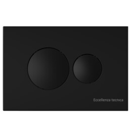 Button <b>Eccellenza tecnica</b> Round Matt Black    (152.7.317.088)-0